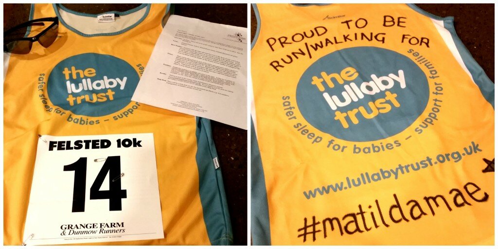 The Lullaby Trust running vest