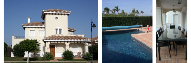 Villa living in Murcia with James Villa Holidays
