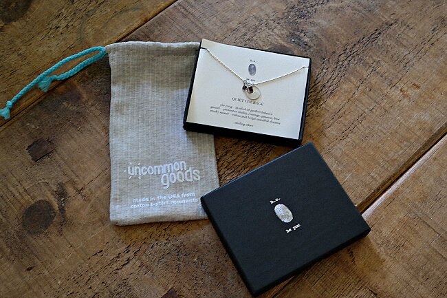 Quiet courage necklace from Uncommon Goods