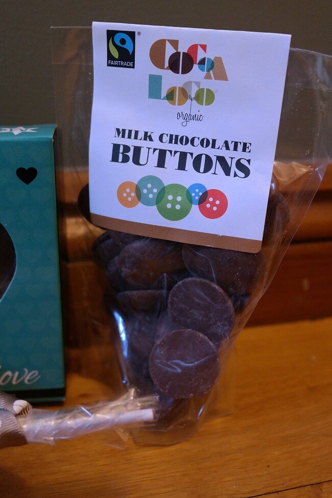 Chocolate buttons from CocoLoco