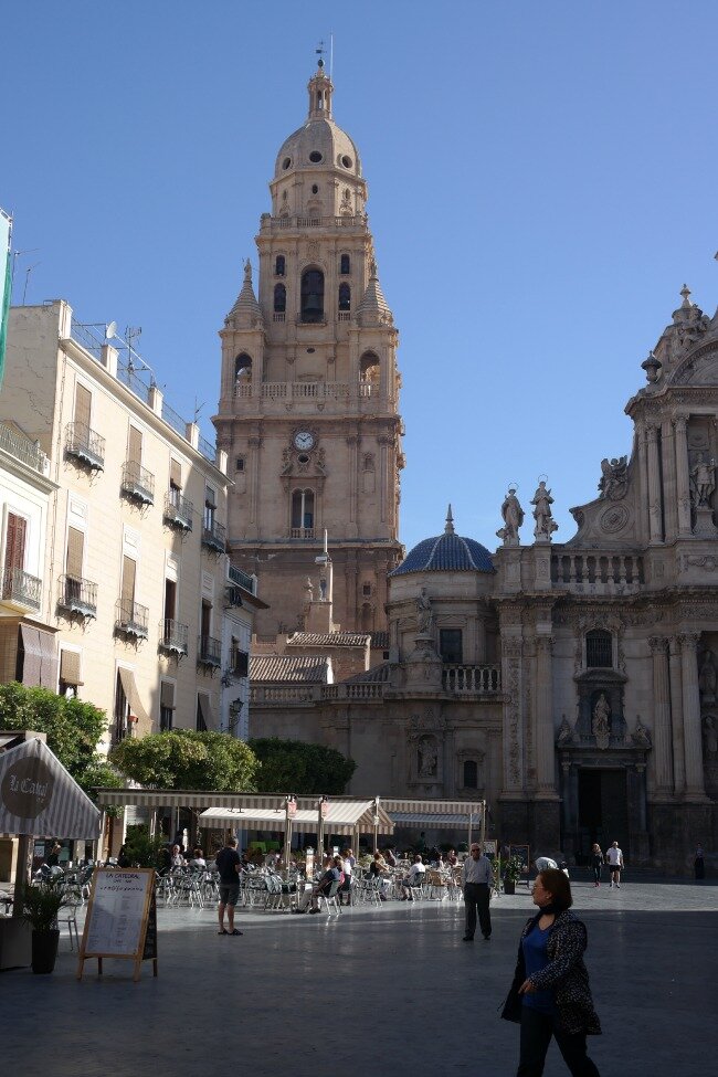 Murcia Cathedral side