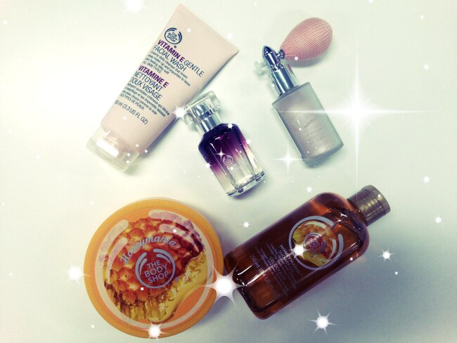 Body Shop Giveaway Dec 2014 sparkle