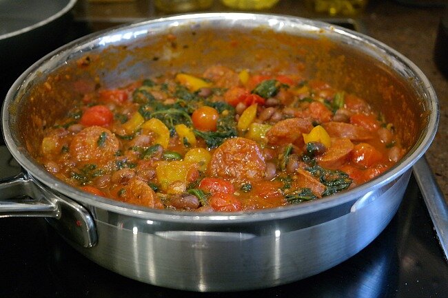 Chorizo stew